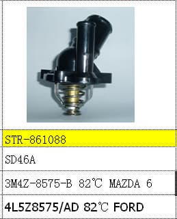 For MAZDA_FORD Thermostat and Thermostat Housing 3M4Z_8575_B